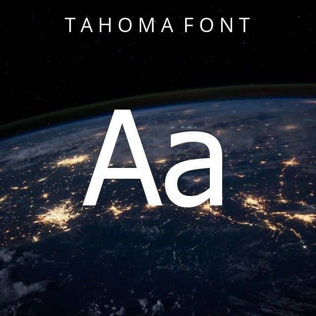 tahoma free font